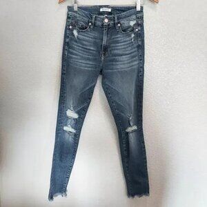 Good American "Good Legs" Distressed Jeans Size 4/27
